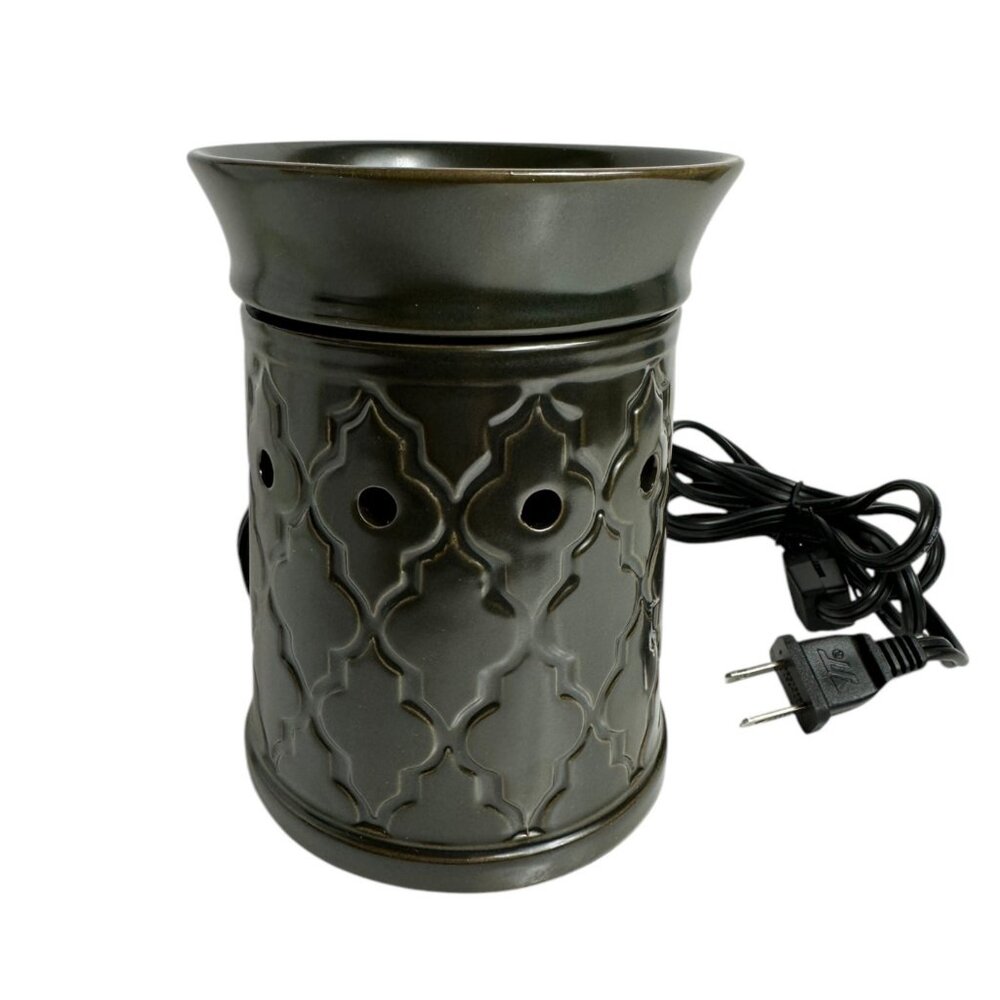 Scentsy Morocco Full-Size Scented Wax Warmer With Cord & Plug